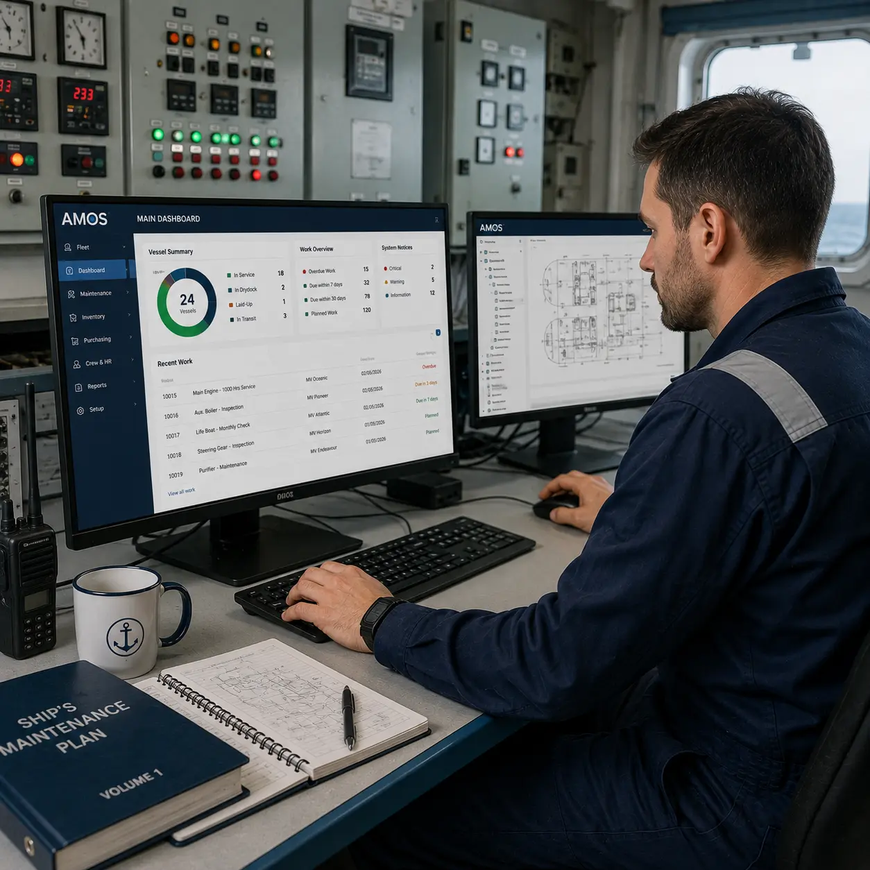 AMOS for Windows Maintenance Training Course