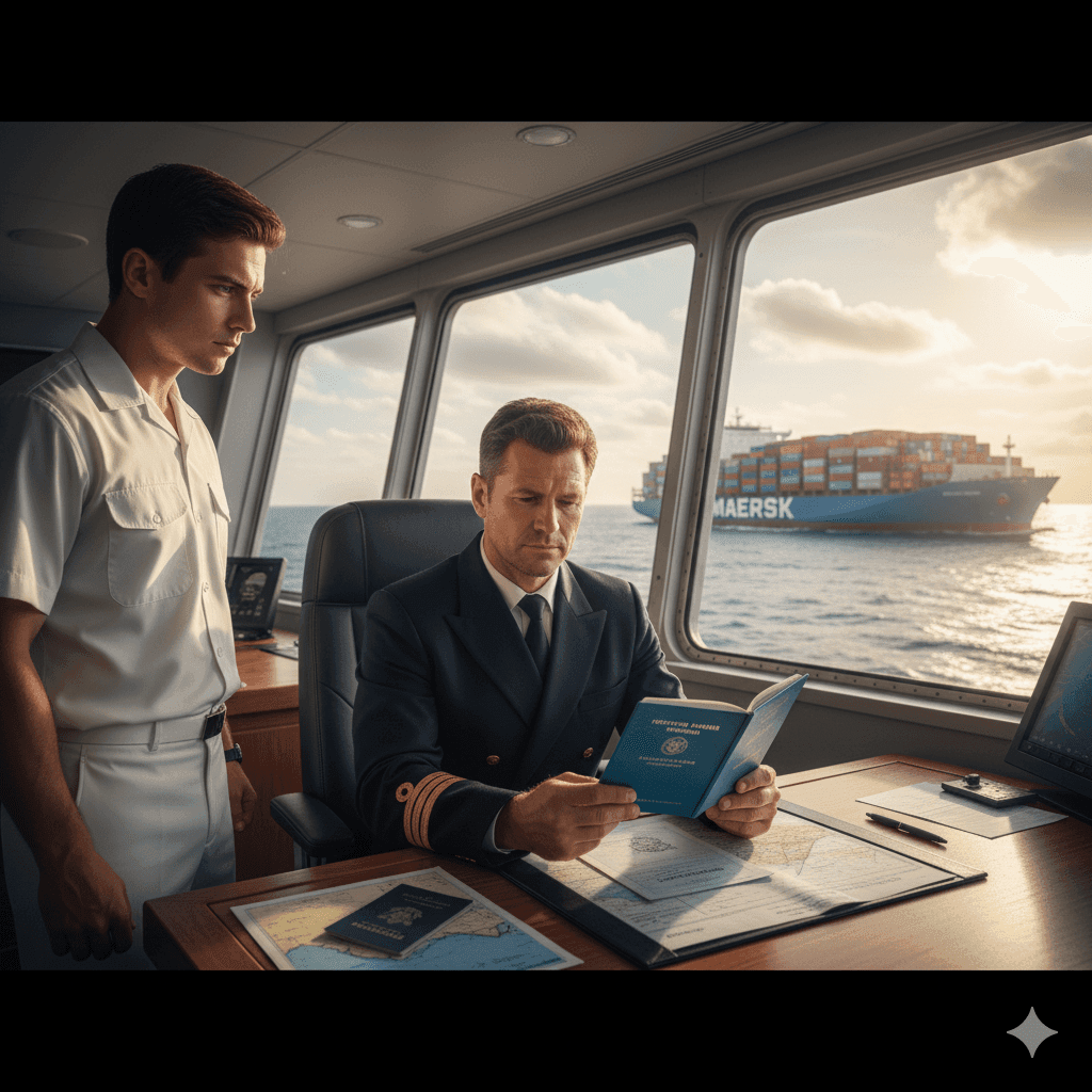 Кому видають послужну книжку моряка?