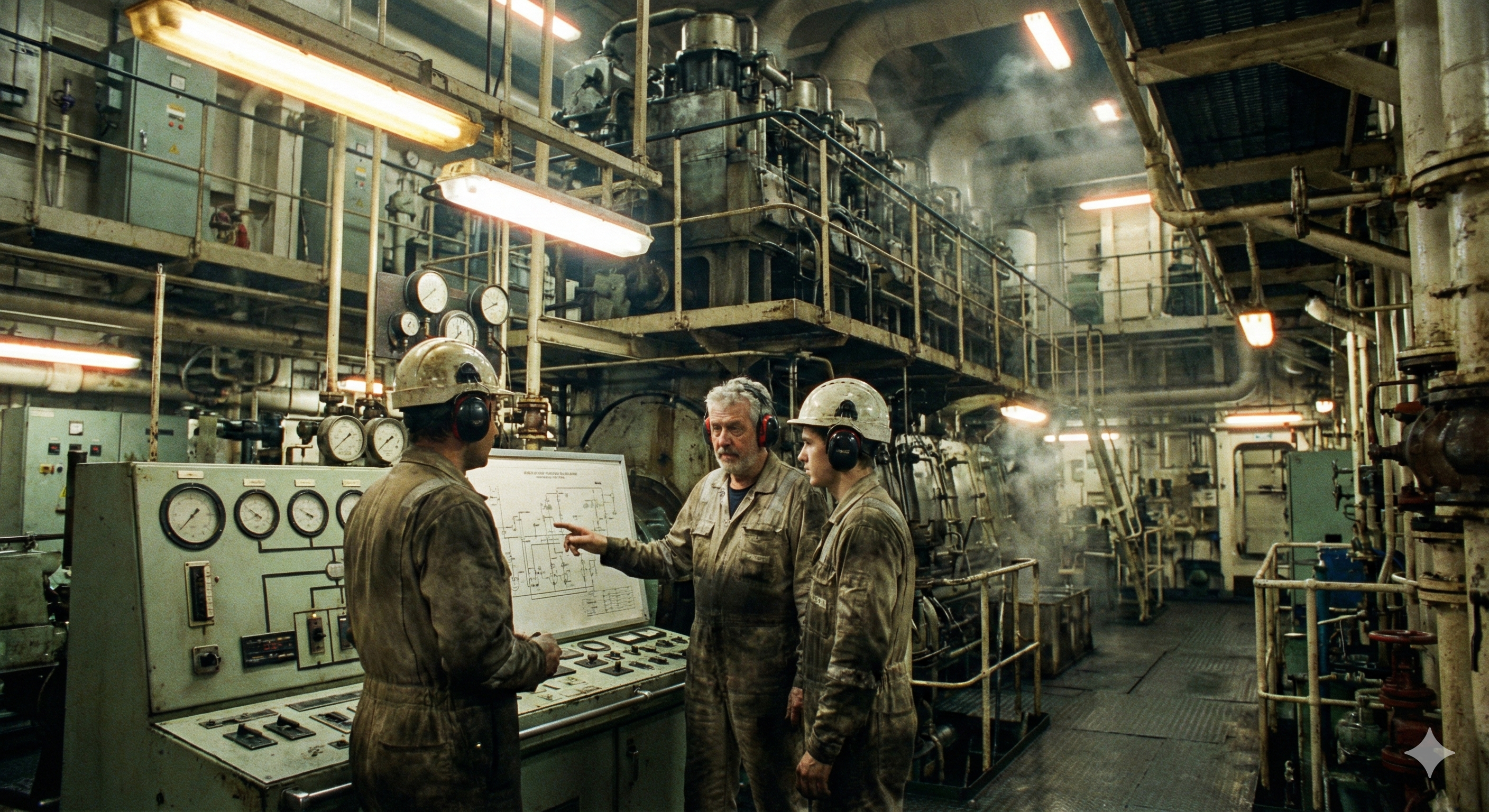 Engine-room resource management