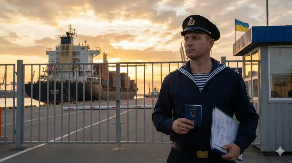 Выезд моряков из Украины сегодня: как получить разрешение