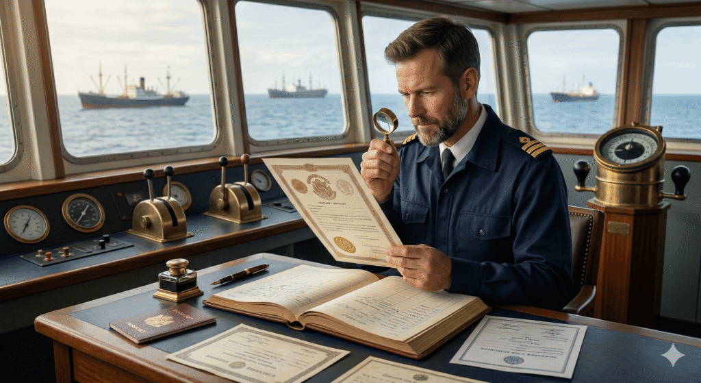 How to obtain maritime certificates for working on vessels under the Liberian flag?