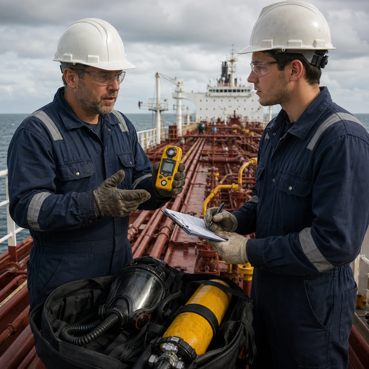 Безпека при роботі з H2S – курс підготовки моряків